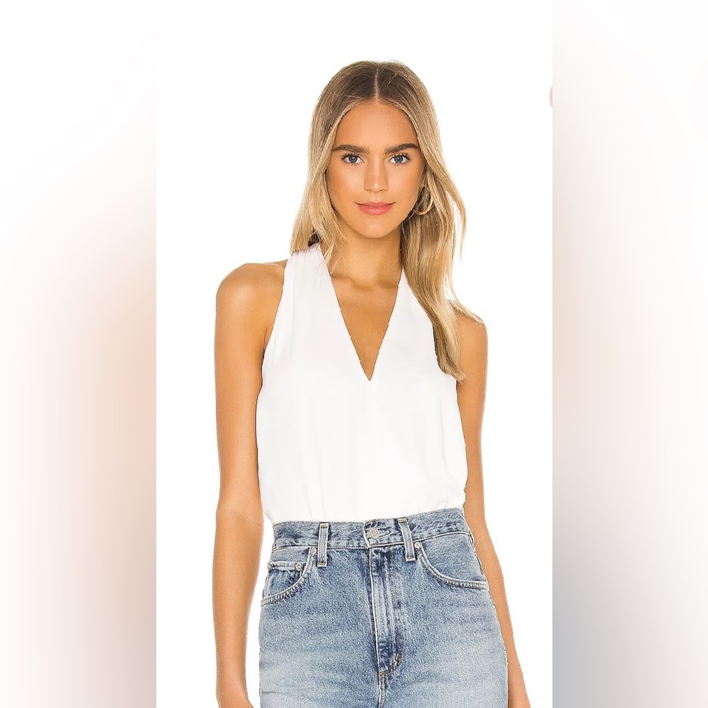 Krisa Surplice Tank Size Small Original Retail $120 EUC!